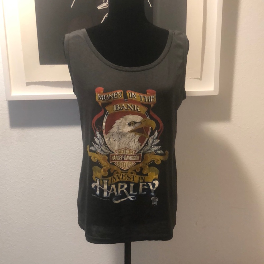 Rare Harley Davidson tank - Vintage 1985